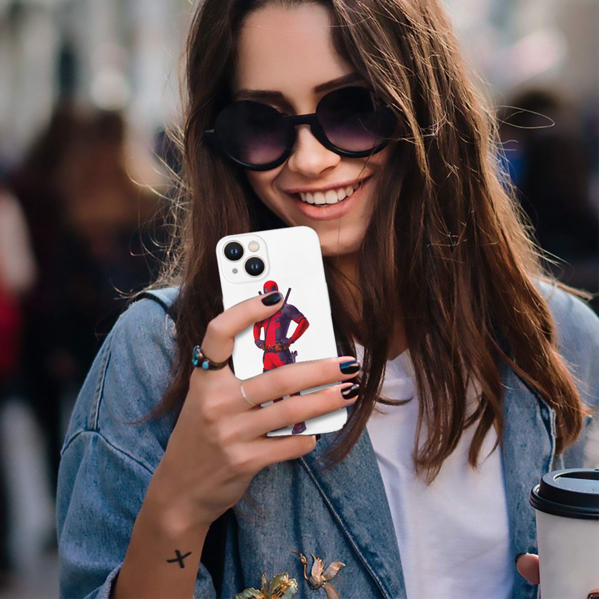 （画像用） Deadpool デッドプール 【iPhone 14シリーズ対応】ハードケース